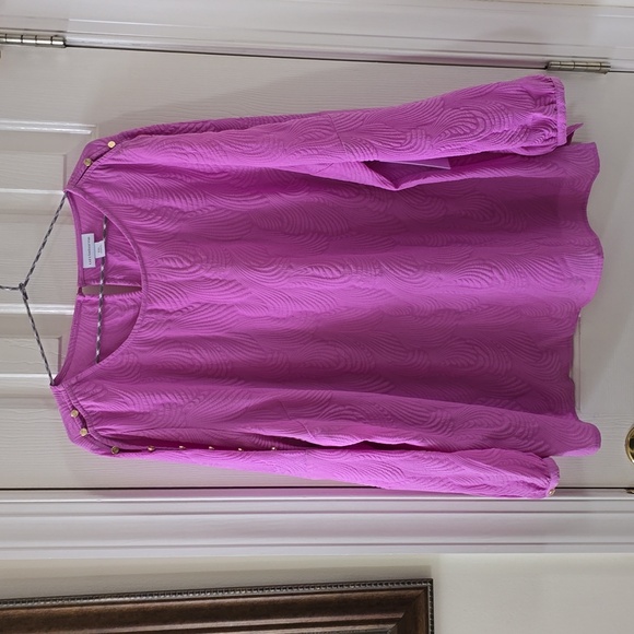 LIZ CLAIBORNE WOMEN'S PLUS SIZE LONG SLEEVES TOP SIZE XXL - Picture 1 of 16